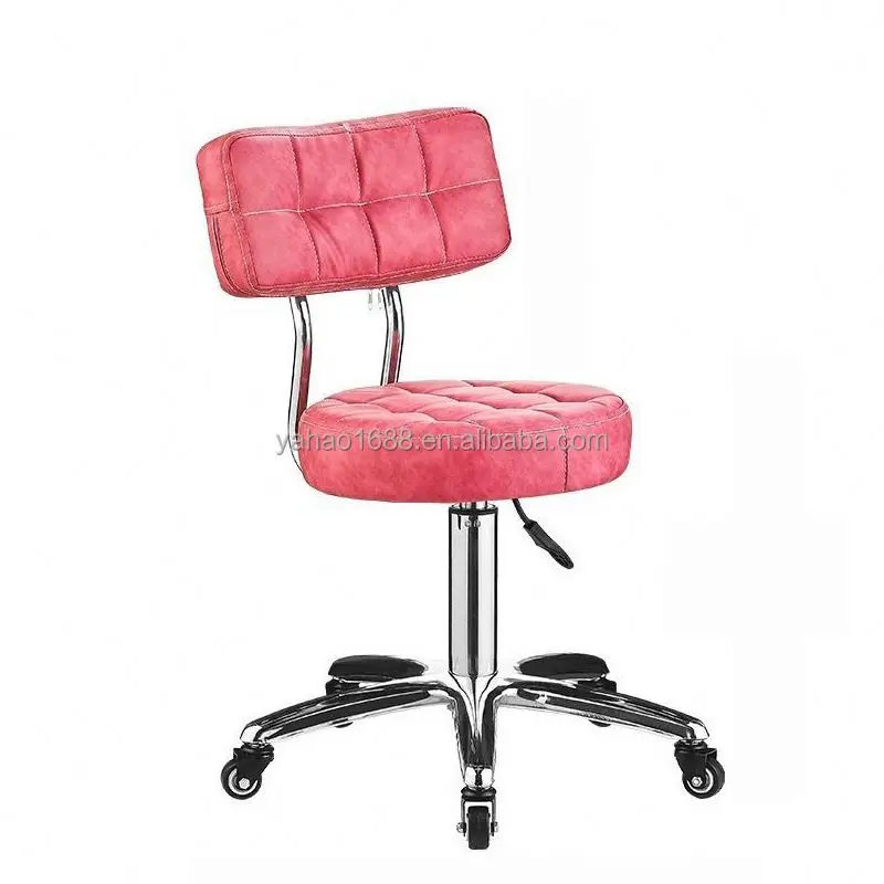 Adjustable High Quality Beauty Salon Designer Stool Hydraulic Bar Chair