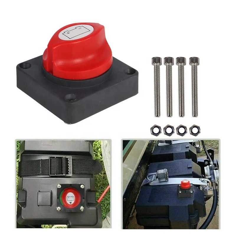 TYTXRV аксессуары для модернизации 12V 24V 200A ABS Антивозрастная Водонепроницаемая ручка кнопка RV яхта фургон переключатель питания