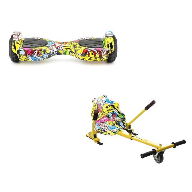 Best gift for child  6.5 inch self balance scooter and hover kart  kids two wheel smart board