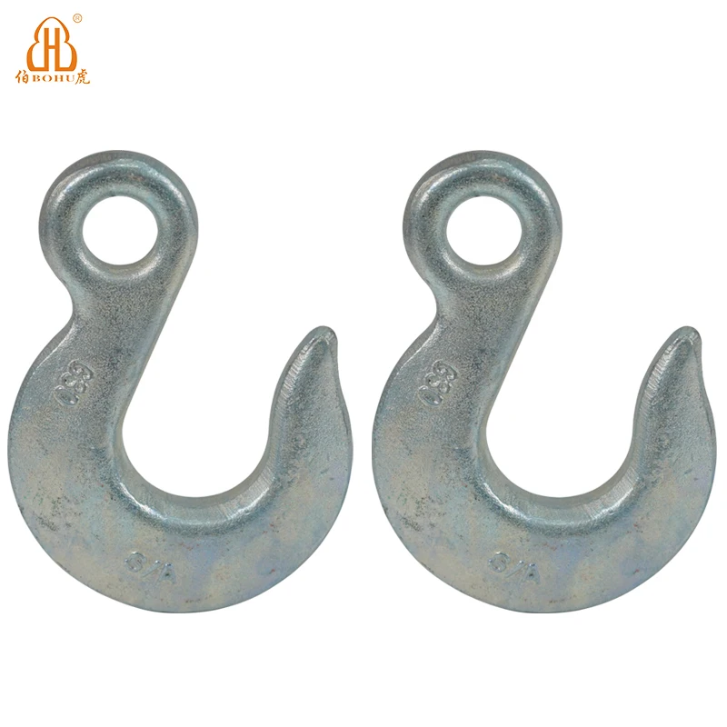 Wholesale G70 G80 Shortening Grab Clevis Hook Forged Steel Clevis Slip Hook With Safety Latch
