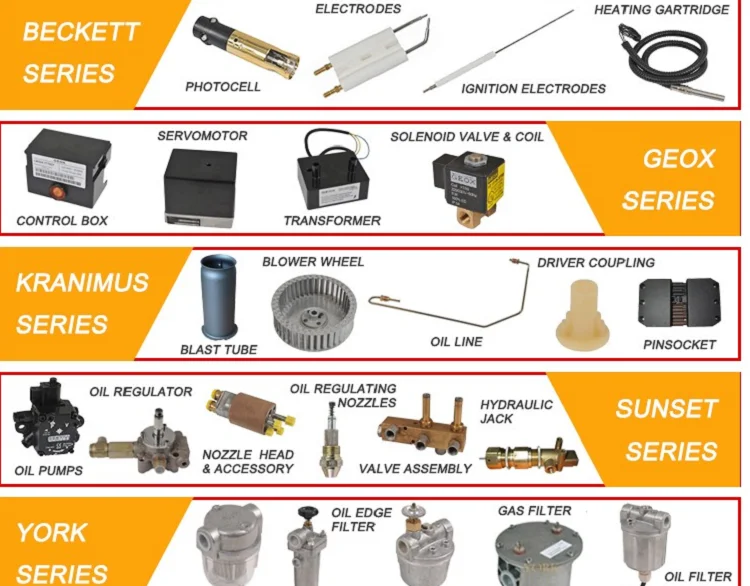 Electrodes  replace Riello electrodes  for burners