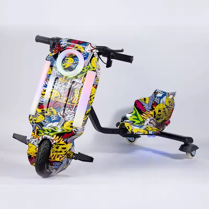 Muti Pattern Best adults 36V electric drift trike motorized 350W electric drift trike 3 wheels high quality drift trike