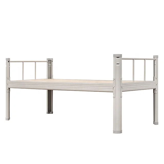 JZD triple bunk bed three layers hostel hotel metal bunk bed for adult commercial furniture