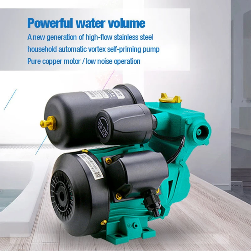 Ga101-120A Self-Priming Pump Home Automatic Silent Booster Pump Suction Pump