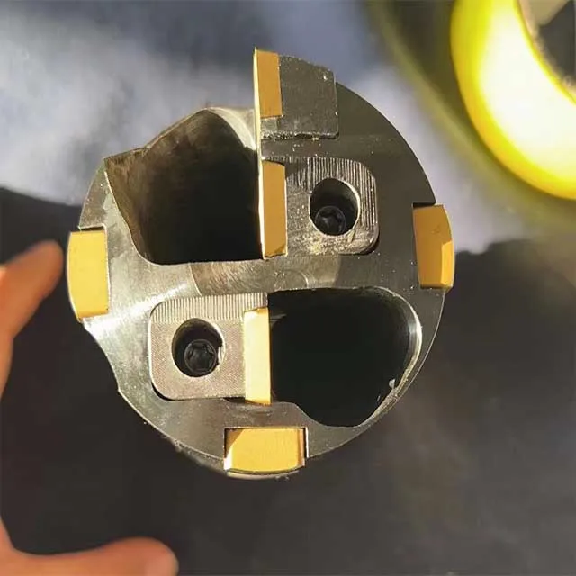 BTA drill  indexable inserts with deep hole drilling tool