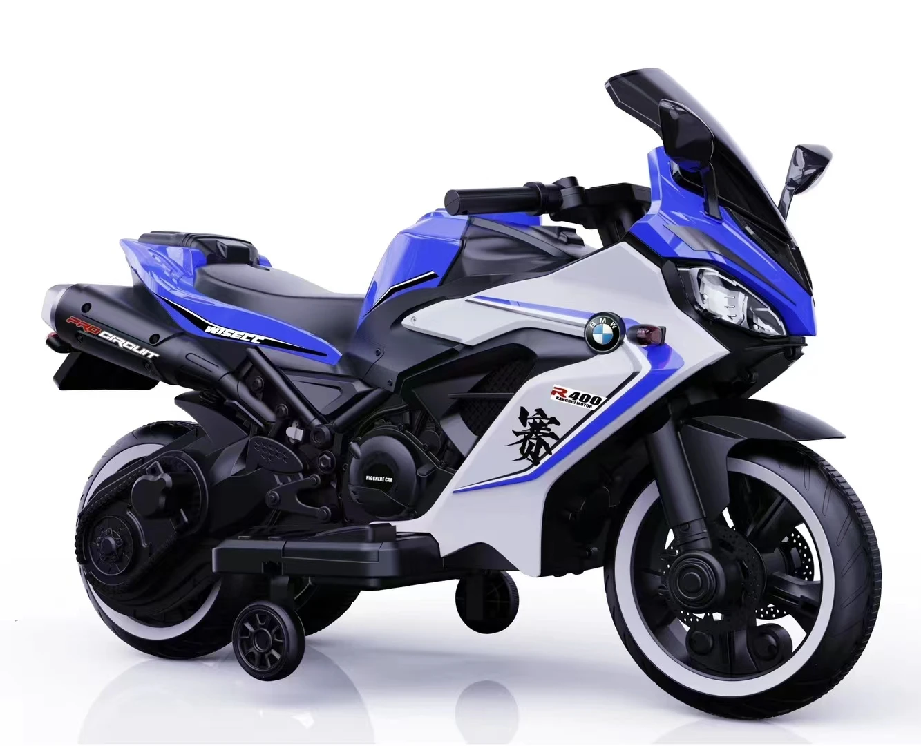 2024 New Model Unisex Kids 3-Wheel Electric Motorcycle Toy Battery Operated Plastic Ride-on 2-7 Years Small Wheel Cheap Price