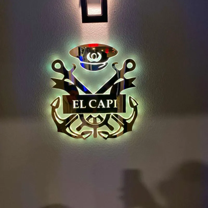 Print logo welcome and stand led sign board liquid acrylic for signs with low price