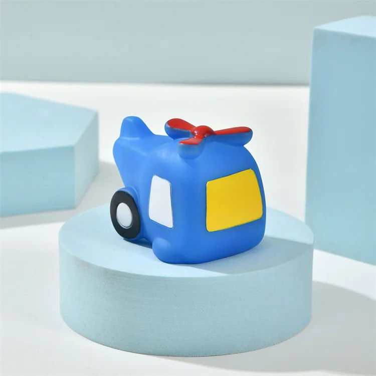 Baby Bath Bath Play Water Toy Set Kids Plastic Enamel Car Airplane Train Boat Shower Toys 2 Inch Rubber Car Toy
