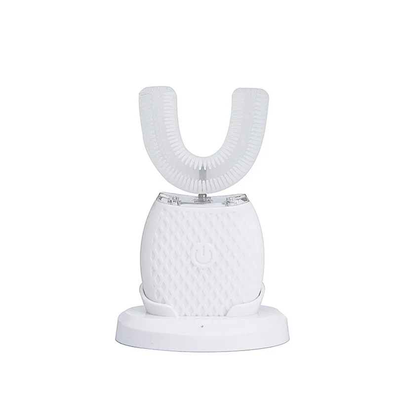 Automatic U-shaped Electric Toothbrush Lazy Smart Ultrasonic Charging Waterproof Universal Silicone Dental Beauty Apparatus