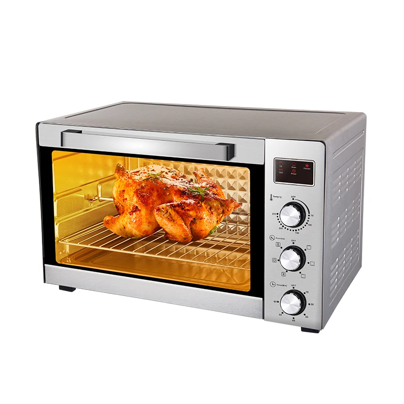 Easy to clean Portable home mini thermostat electric pizza bakery chicken cake convection flavor wave oven