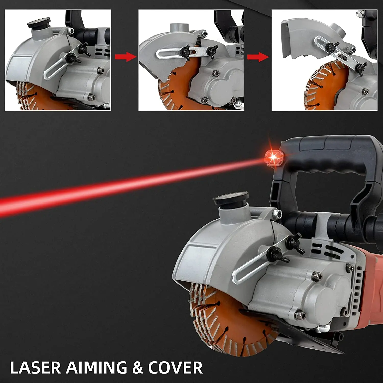 Высококачественная уникальная портативная электрическая машина для резки канавок