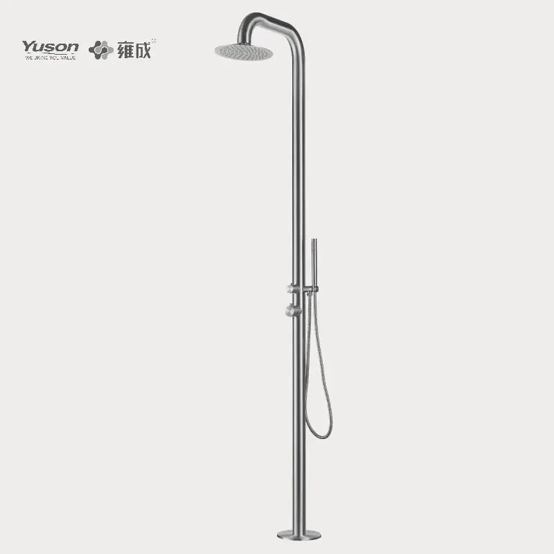 YUSON YS78641 Wholesale Products antirust sts 304 outdoor shower garden shower pool shower for beachside