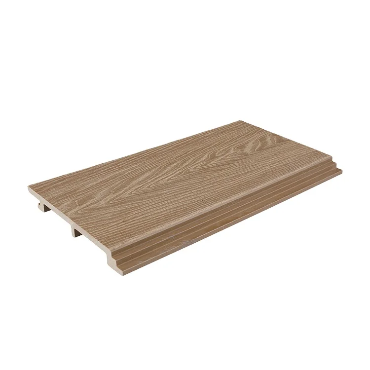 Factory direct wood grain boards wall louvers Outdoor Wall cladding