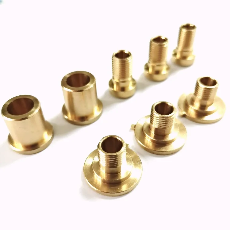 Custom CNC mechanical  OEM anti-corrosion cover round tube pipe brass copper part