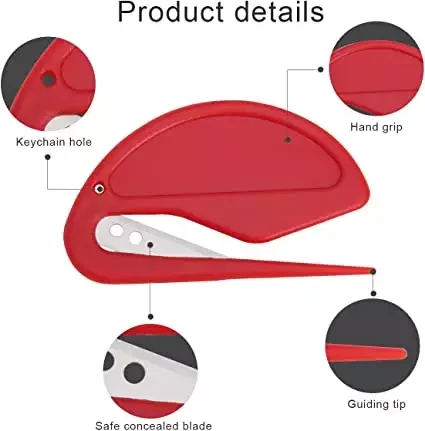 Карманная мини-открывалка для писем, открывалка для конвертов, открывалка для бумаги
