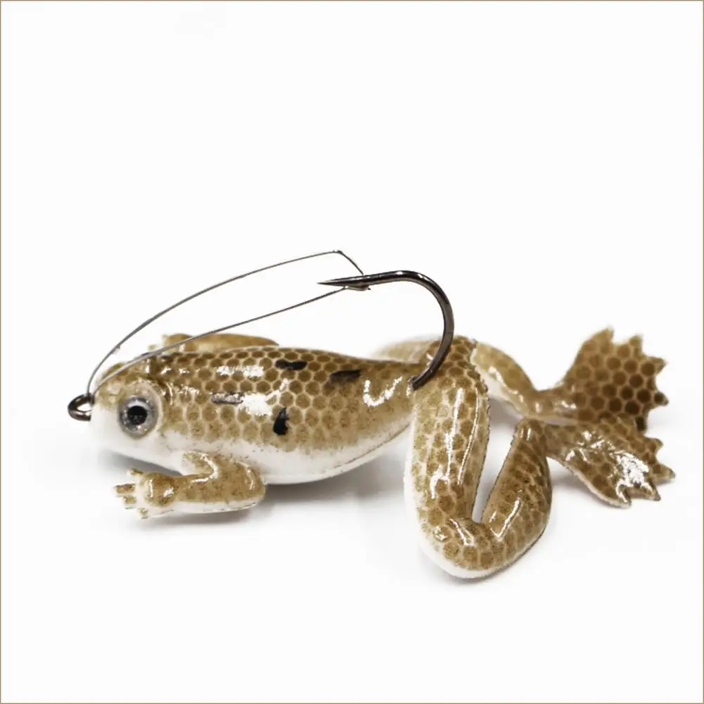 Frog Shape Fishing Lures with Hook Fishing Tackle with Hook Fishing Tackle