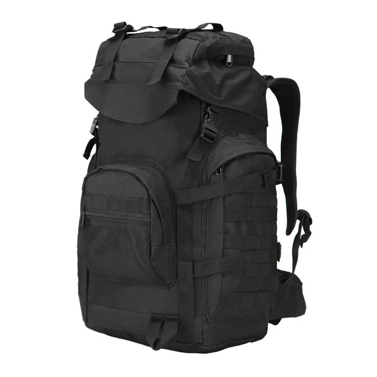 60L Black Python Camouflage Vintage Modern Medical Highland Stealth Tactical Training Backpack