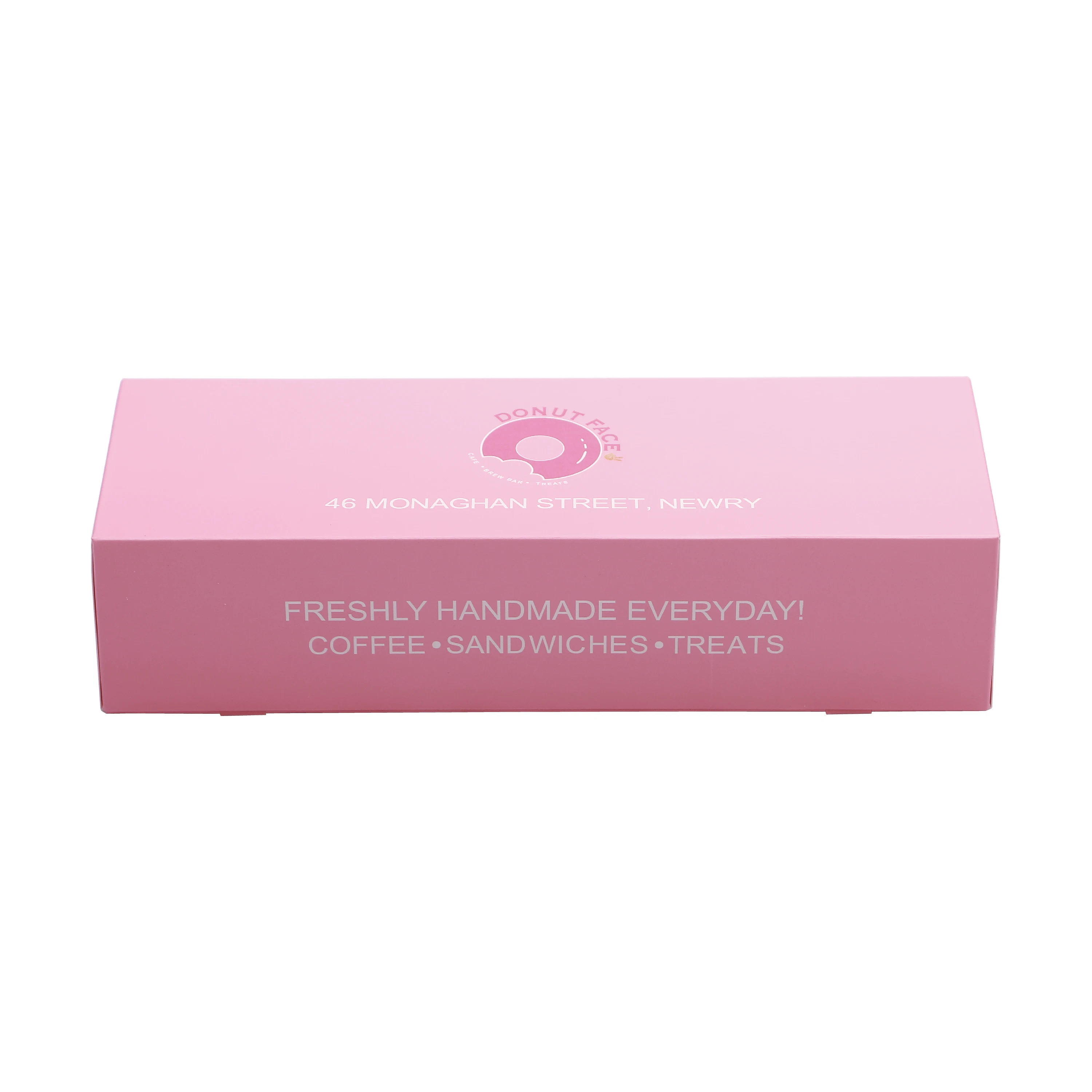custom eco friendly wholesale paper donut packaging box with logos