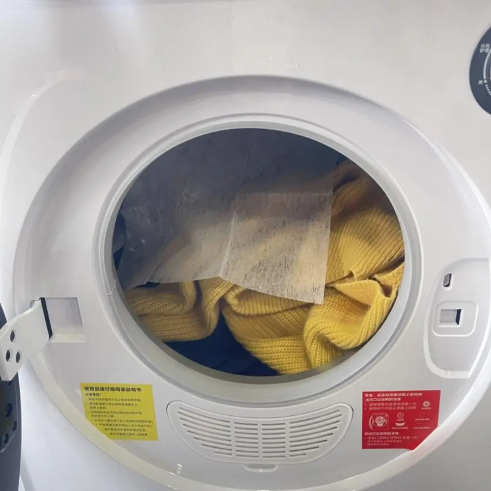 Factory Direct Sale Dryer Sheets Clothing Antistatic And Removing Wrinkles Softener Dryer Sheets For Pet Using Customized