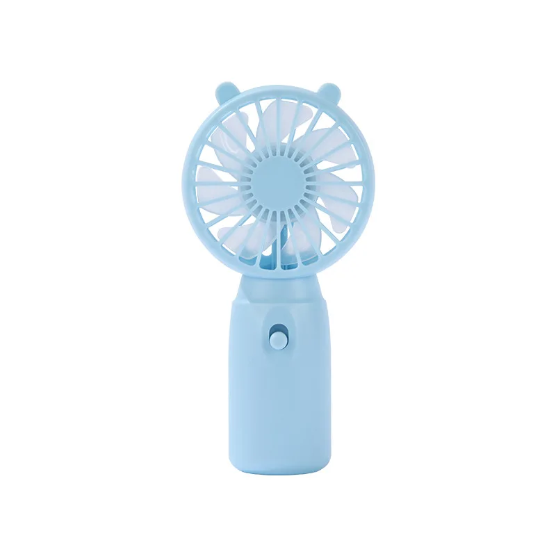 Wholesale Cute Mini Battery Portable Handheld Fan New Design Small Air Cooling Desktop Fan Household Hotel Use Perfect Gift Idea