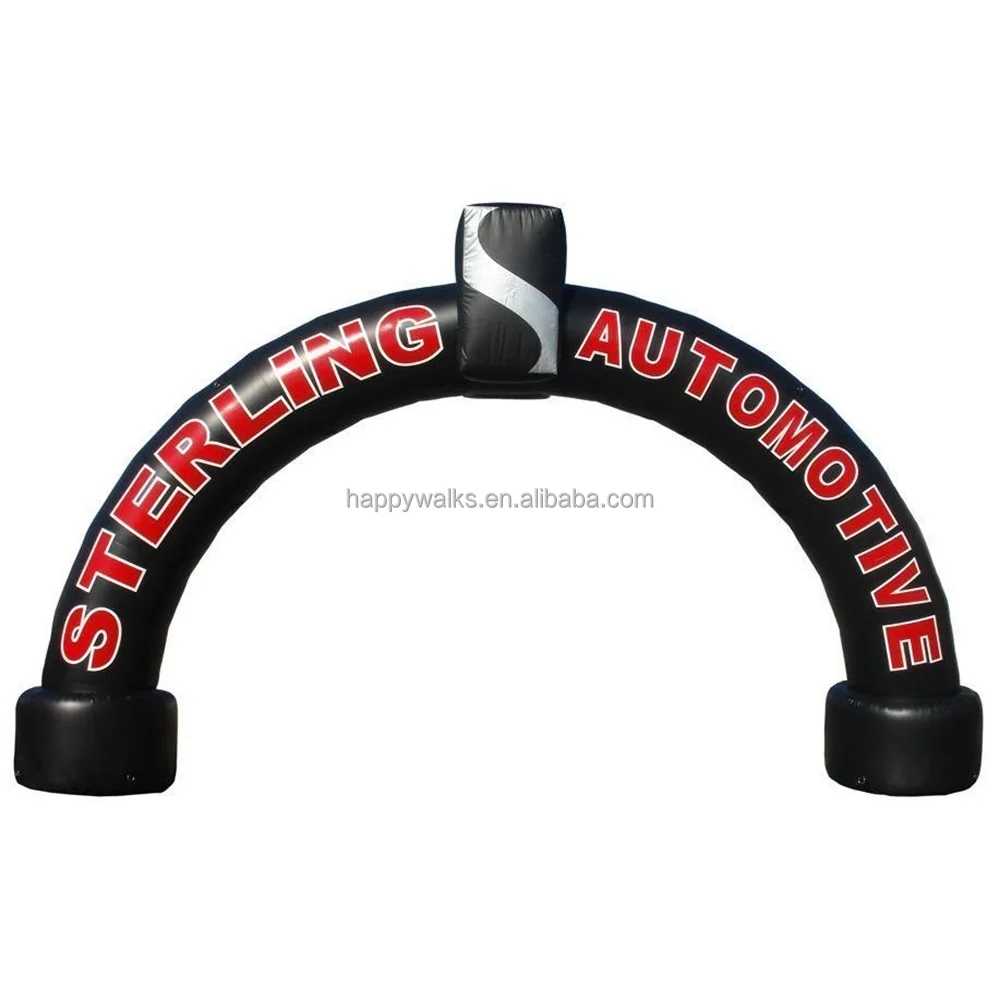 2023 hot sale pink inflatable finish line arch carnival competition starting point inflatable arch