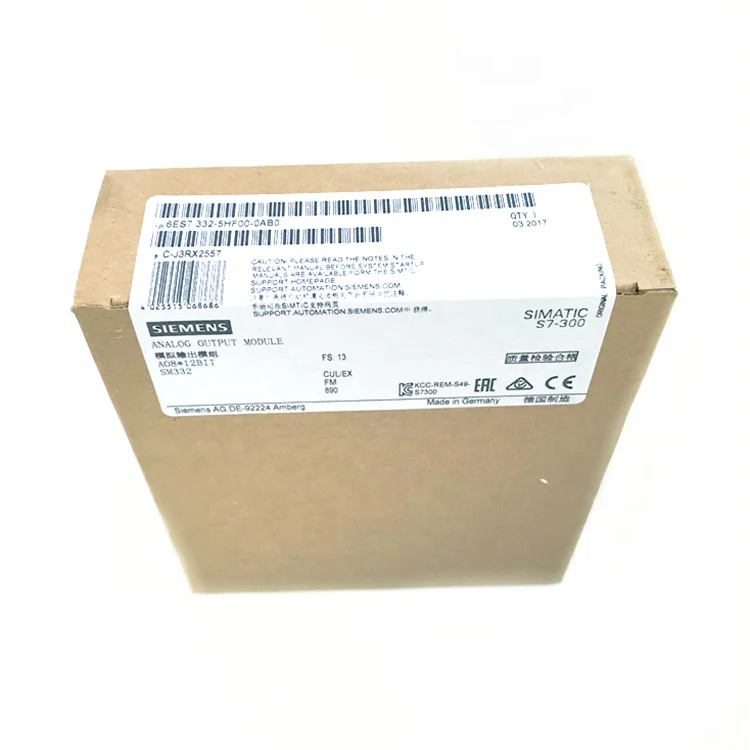 Industrial Automation 6ES7 332-5HF00-0AB0 Siemens PLC Controller