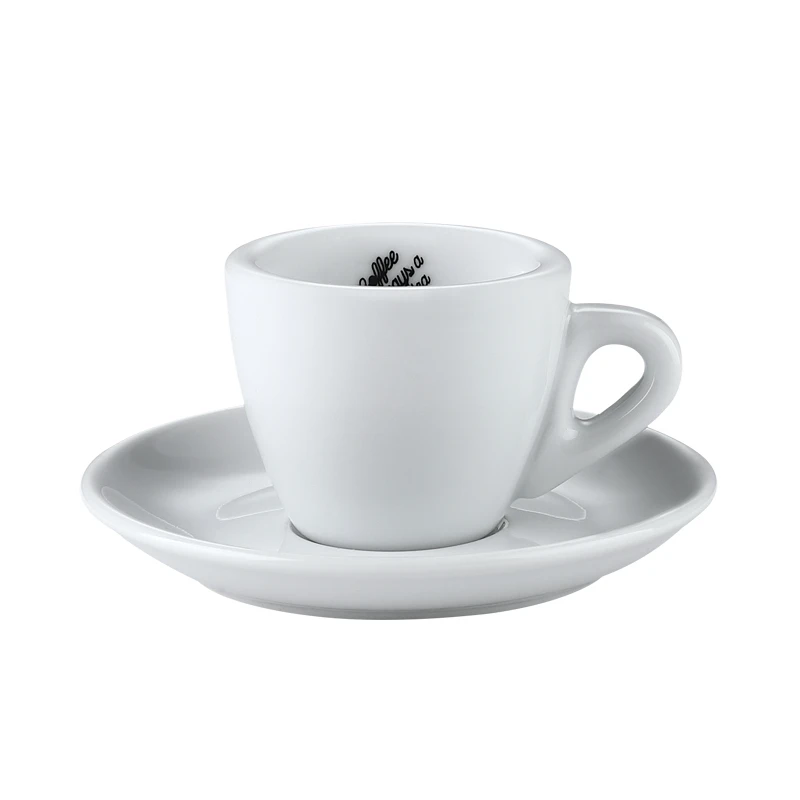 
Wholesale extra thick porcelain espresso Ceramic Cup And Saucer coffee is always a good idea 