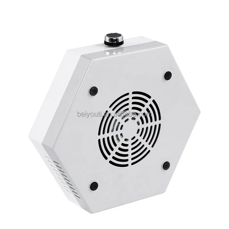 80W High Power Nail Art Vacuum Cleaner Adjustable Wind Manicure Dust Machine filter for nail drill dust collection