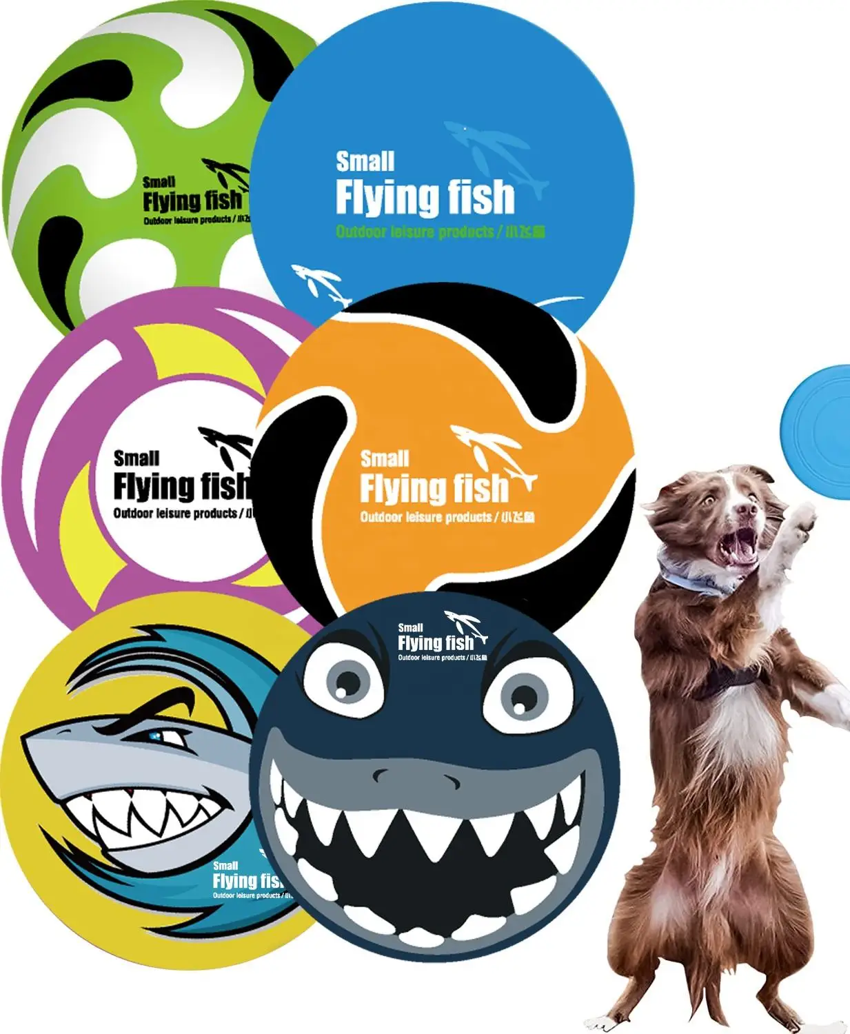 Custom Logo Flying Disc Professional Foldable Flying Disc Pe Plastic Pet Ultimate Outdoor Play For Dog