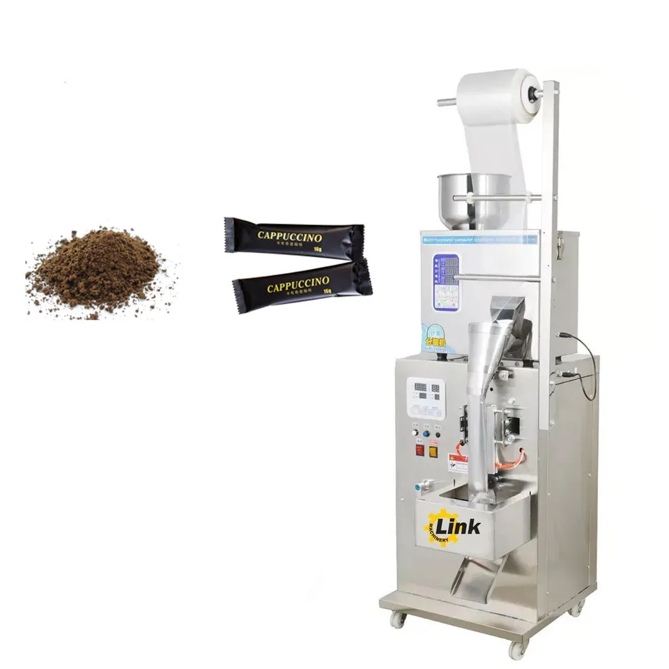 Full Automatic Small Bag Spice Sugar Chili Coffee Powder Multifunctional Packing Machine
