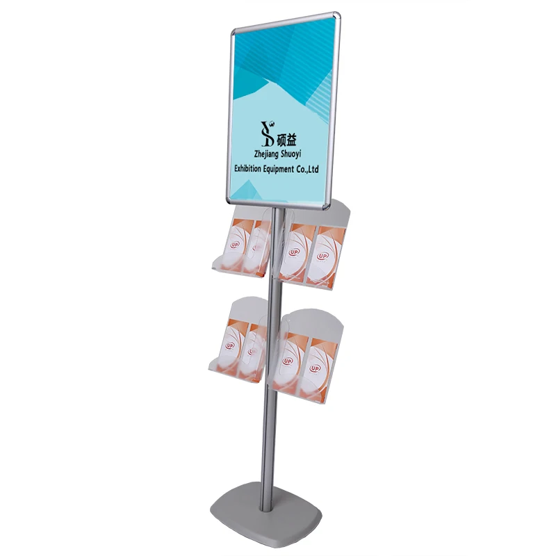Aluminum and Acrylic brochure holder for promotion display