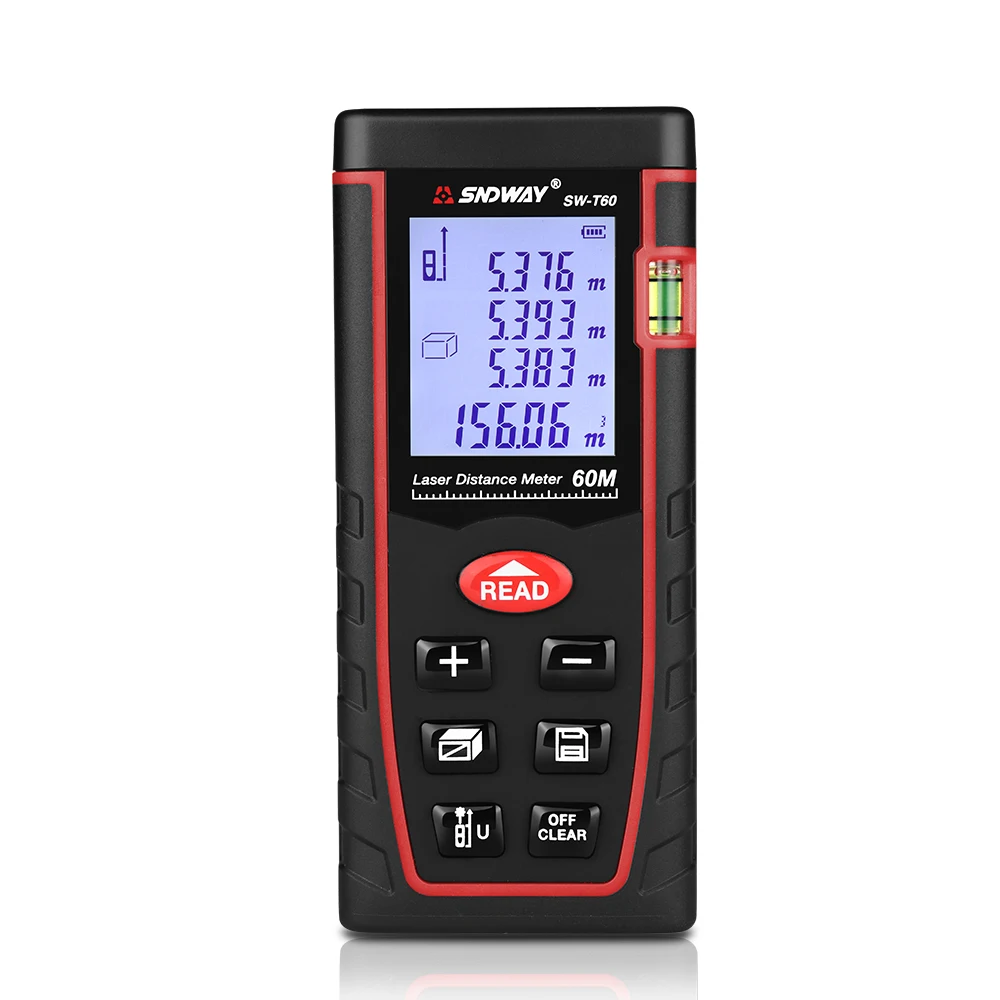 60m handheld Digital laser distance meter with CE  certification/97ft Laser Range finder/60m  laser distance meter