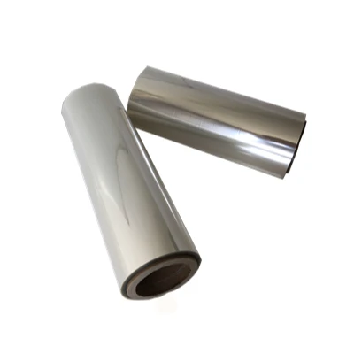 
12mic High Barrier And Transparent Metallized ALOX PET FILM For Food Packaging 