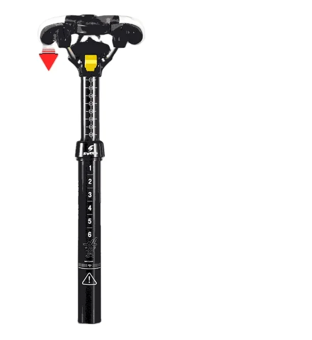 Zoom 30.9/31.6 X385MM MTB Dropper Seatpost internal/ external Routing 100MM Travel bike Height Adjustable seat post