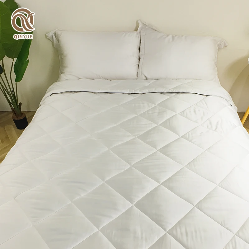 bamboo quilt china factory wholesale luxury comfortable 100% bamboo filling comforter with OEKO-TEX Class 1 certification