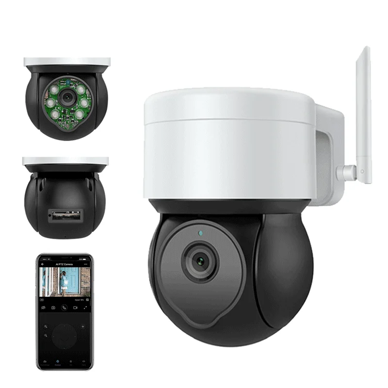 2022 новая скоростная купольная PTZ ip-камера tuya smart wifi камера с ip66 водонепроницаемая