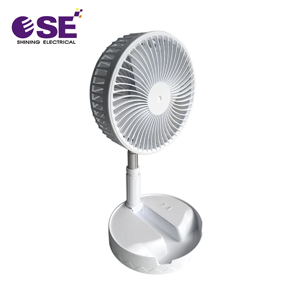 USB Rechargeable 6 inch DC portable fan without batteries