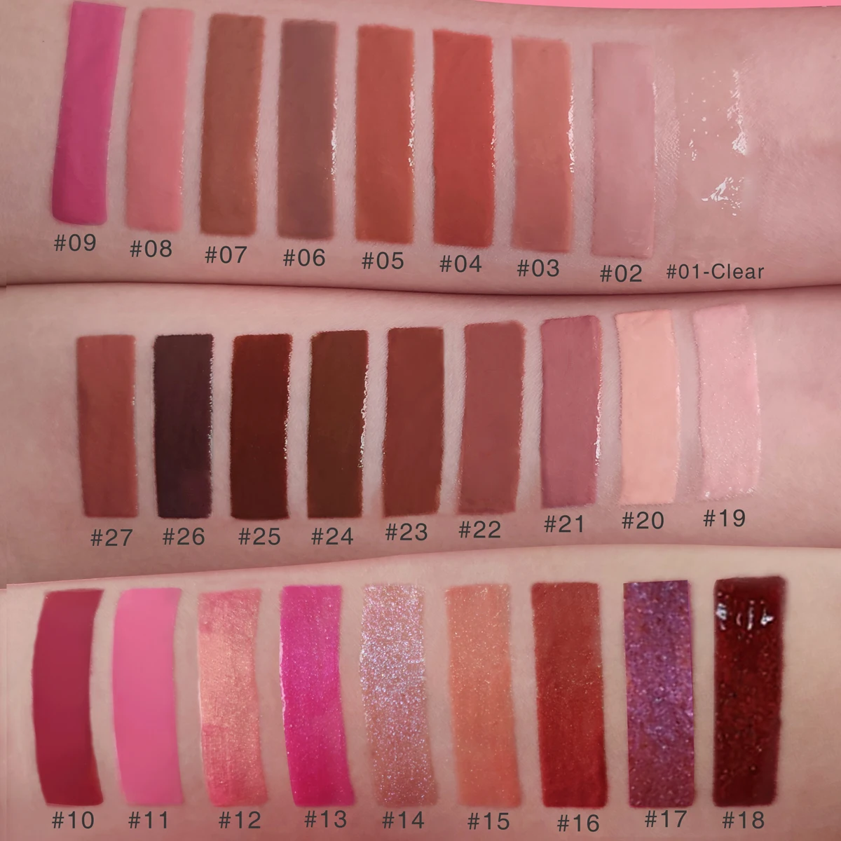 
Vegan private label nude clear lipgloss tube vendor plumping lip gloss base vendors lip gloss 