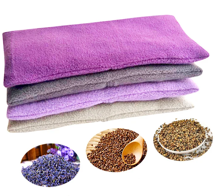 MOWIN Weighted Lavender Eye Pillow Sleeping & Meditation Mask Yoga Eye Pillow Lavender Aromatherapy Eye Pillow