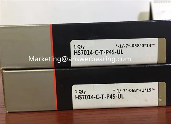 HSS71911-E-T-P4S-UL Angular Contact Ball Bearing HSS71911E.T.P4S.UL Spindle Bearing HSS71911ETP4SUL Bearing 55x80x13mm