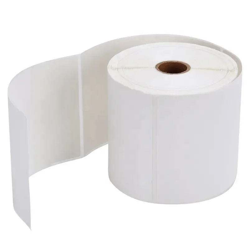 Direct shipping labels perforated thermal label paper 30*25 mm thermal label roll