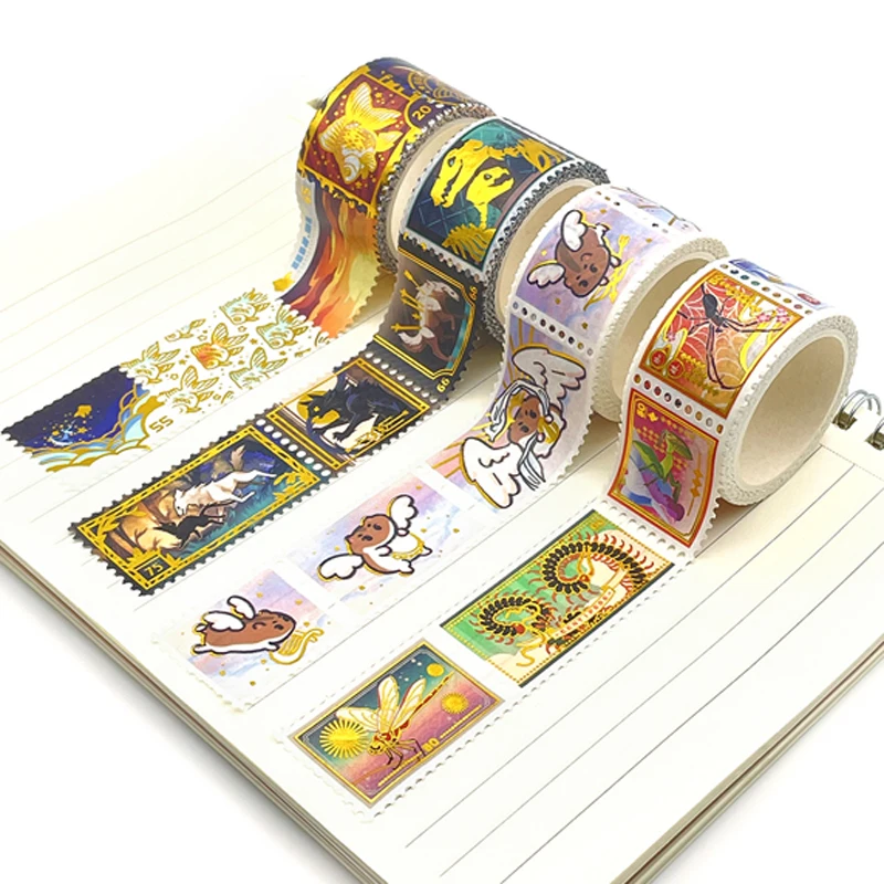 Изготовленный На Заказ Цветной почтовый штамп Cmyk производитель Васи-ленты