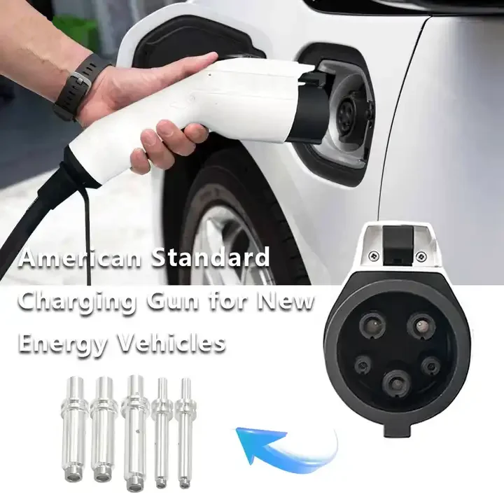 Type1 Sae J1772 16a 32a Ev зарядный штекер 220 В 1-фазный разъем адаптер для пистолета