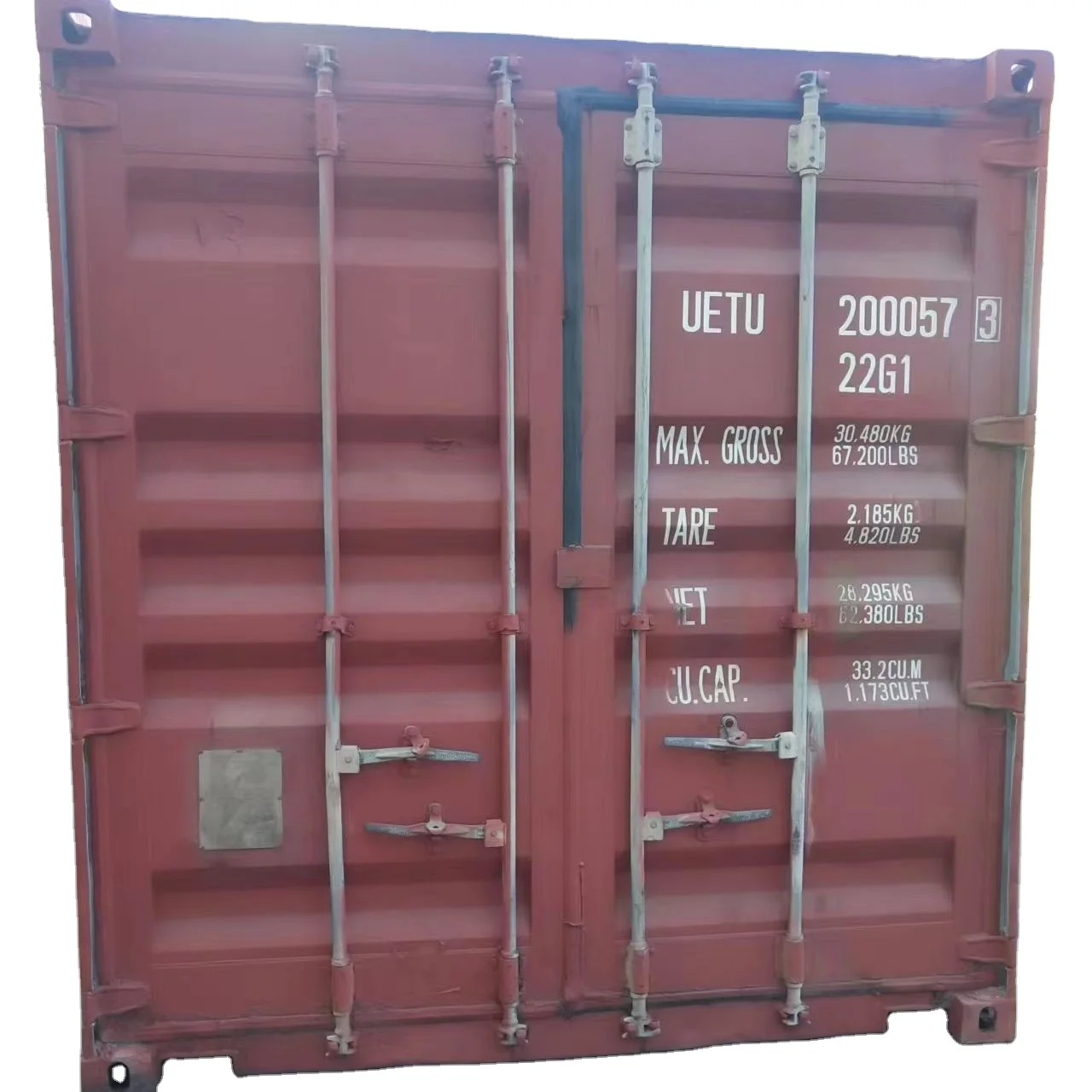 20-футовый контейнер Conex Заводская стандартная Потребляемая 20 футов на