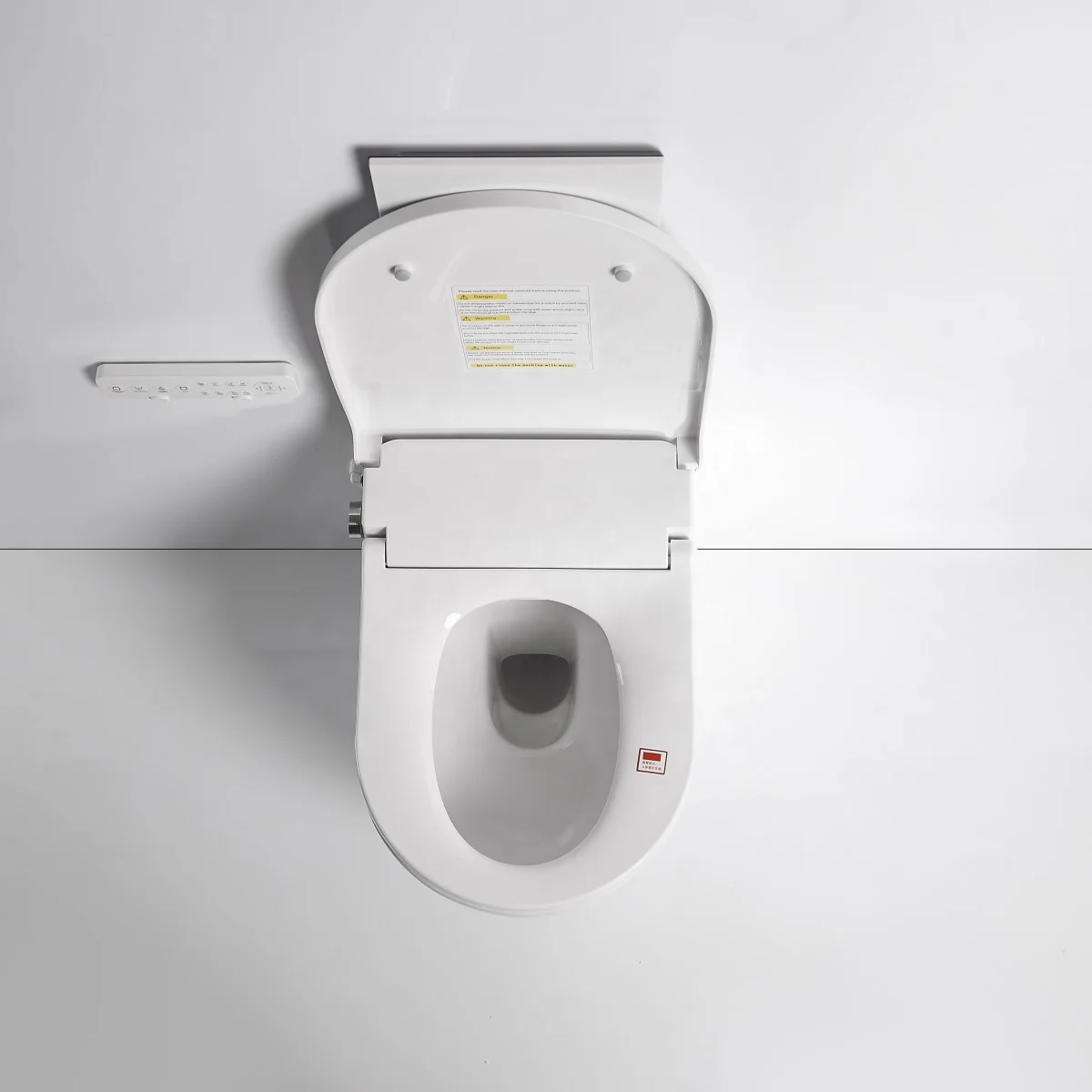 2023 new wall hung smart toilet intelligent seat heated Automatic wall mounted smart toilets seat electric Cover