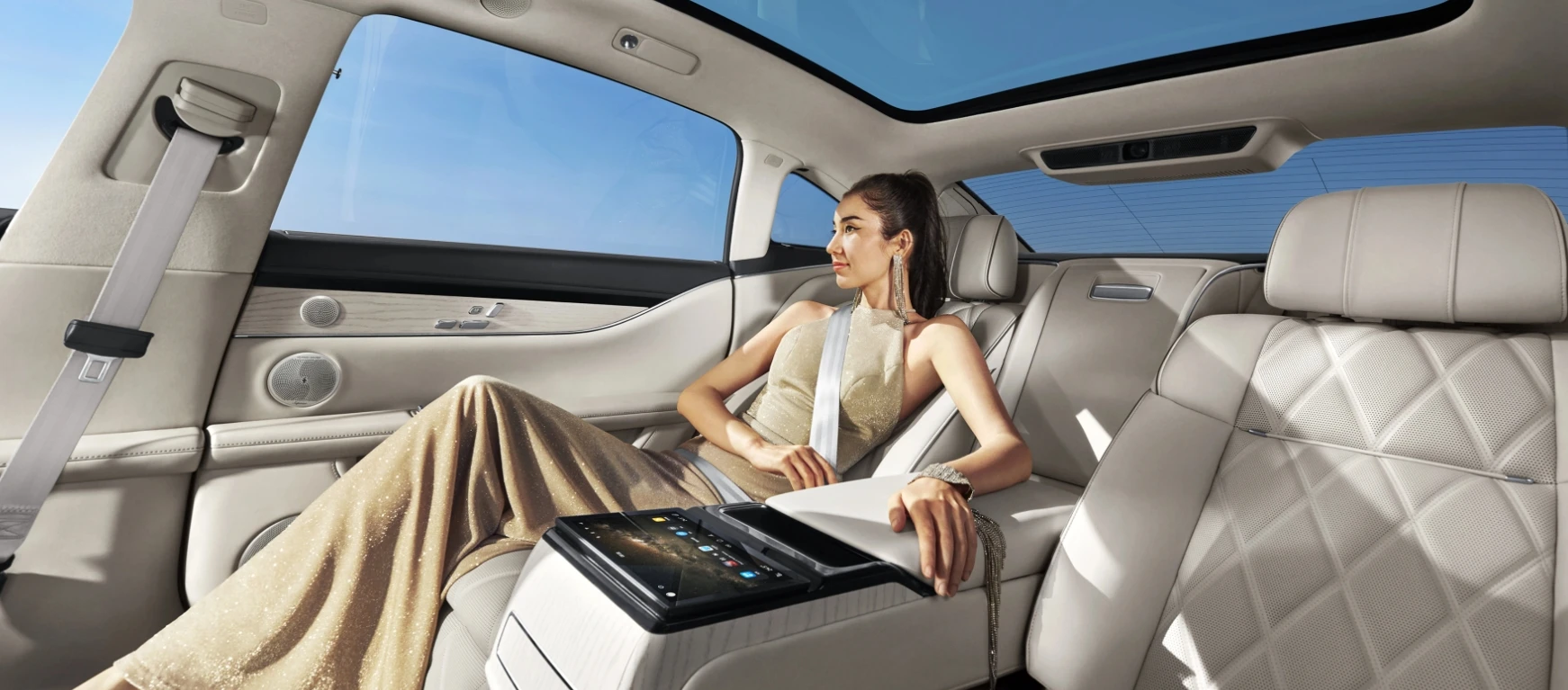 2025 BAIC XIANGJIE S9 STELATO HUAW-EI PANORAMIC INTELLIGENT FLAGSHIP SEDAN D CLASS BEV NEW ENERGY VEHICLE