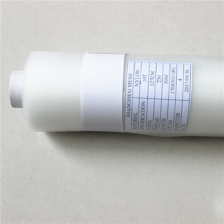 25 50 100 120 160 200 300 500 micron nylon filter mesh bolting cloth for water treatment liquid filtration
