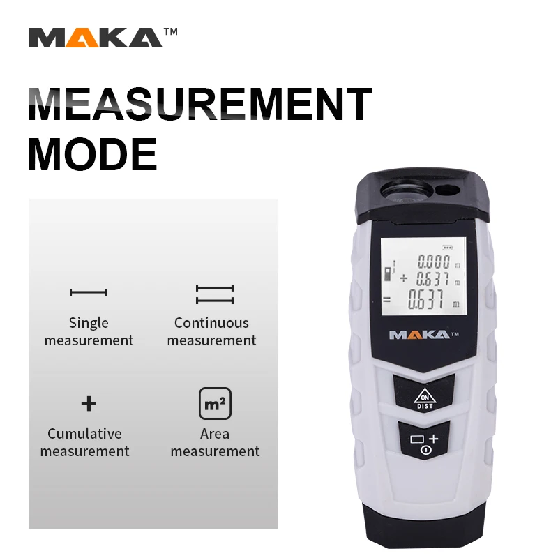 MAKA 20m  laser distance rangefinder measuring meter