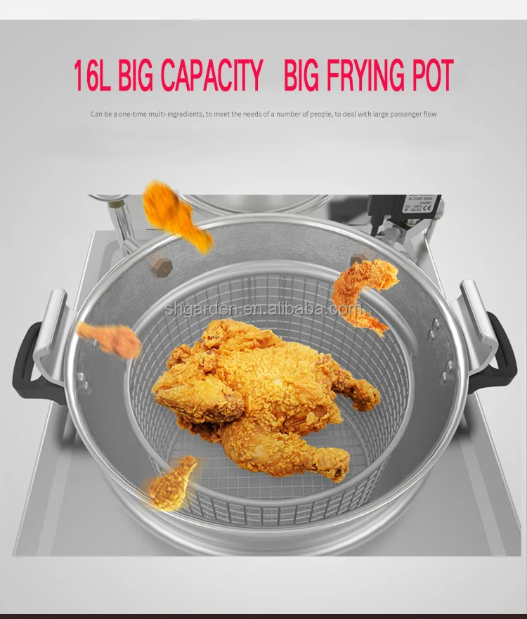 China Supplier CNIX High Quality KFC Chicken Frying Machine Pressure Fryer Machine Chicken Pressure Fryer