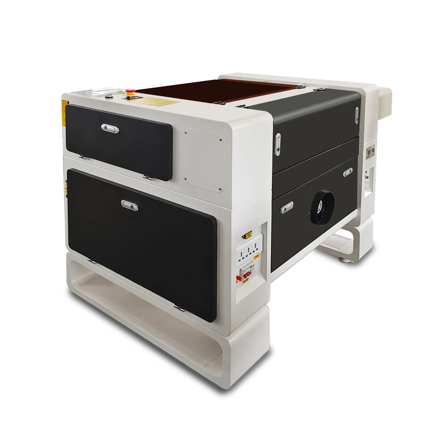 Ball screw drive 100w 6090 laser engraver machine 4060 cut mobile phone bottle denim jeans perfume bottles co2 laser cut CDWG Reci
